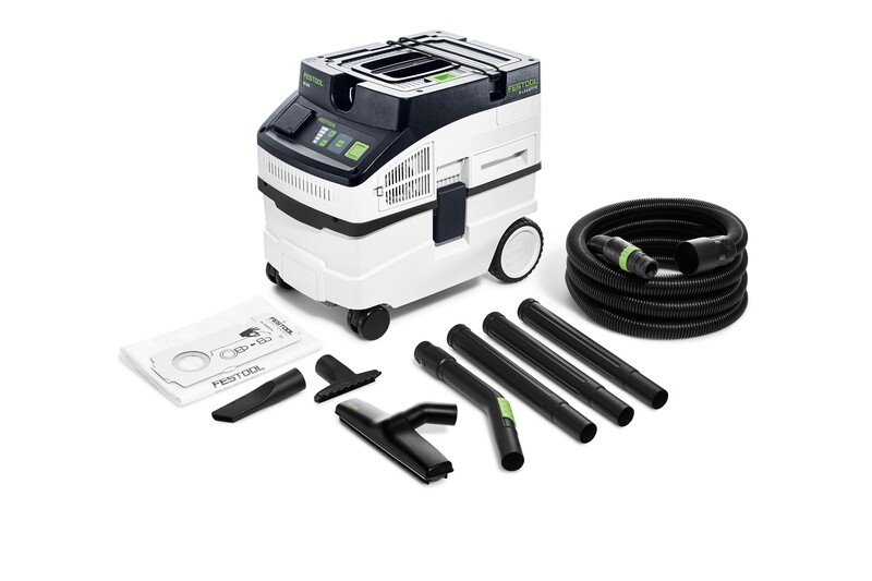 Mobilus dulkių siurblys Festool CLEANTEC CT 15 E-Set